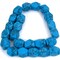 8 Strands Synthetic Turqoise Beads Various Shapes & Sizes